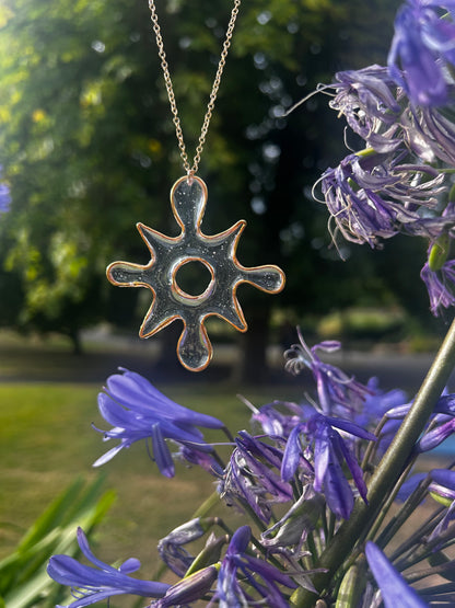 Pendentif Adinkra en or